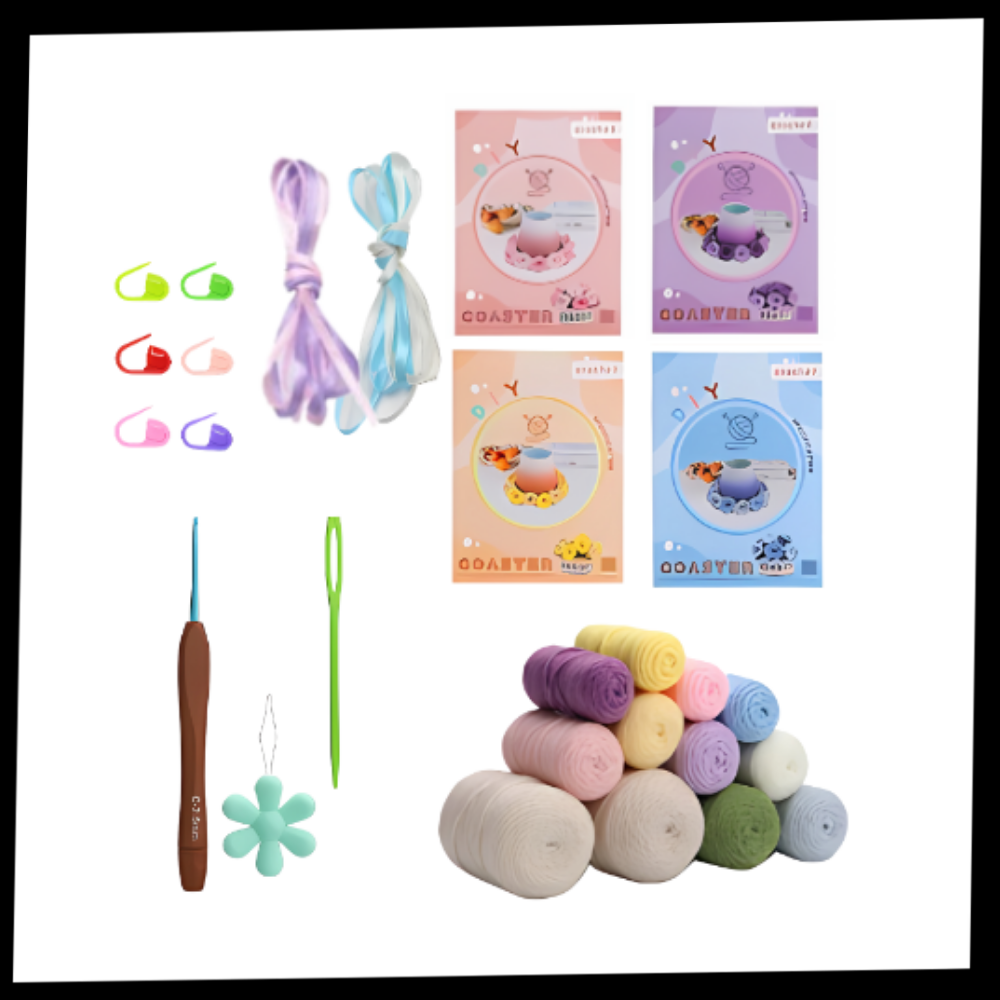 Sous-verres créatifs DIY