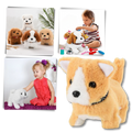 Jouet interactif chiot câlin