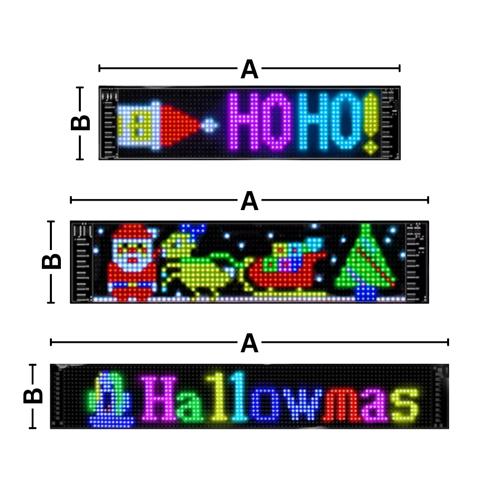 Panneau LED personnalisable et flexible