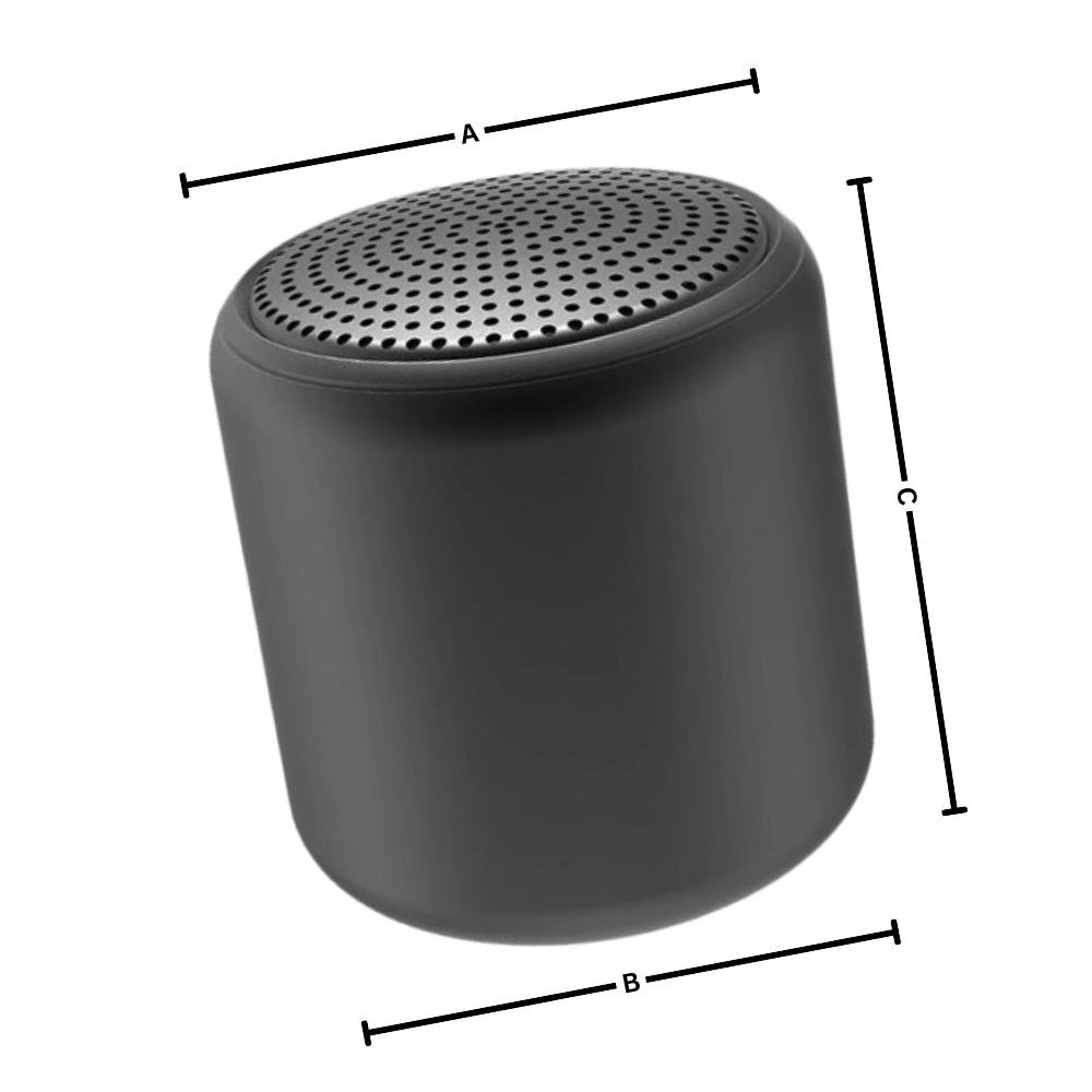 Mini enceinte bluetooth à basses profondes