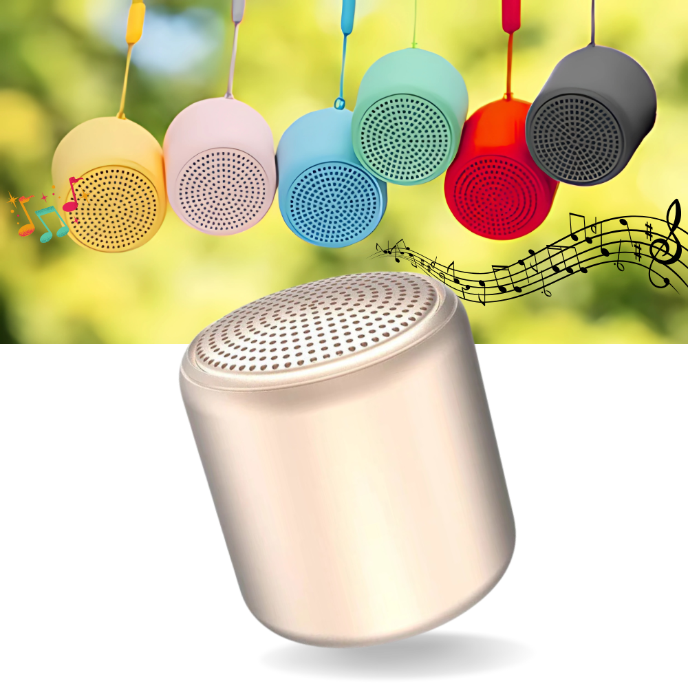Mini enceinte bluetooth à basses profondes