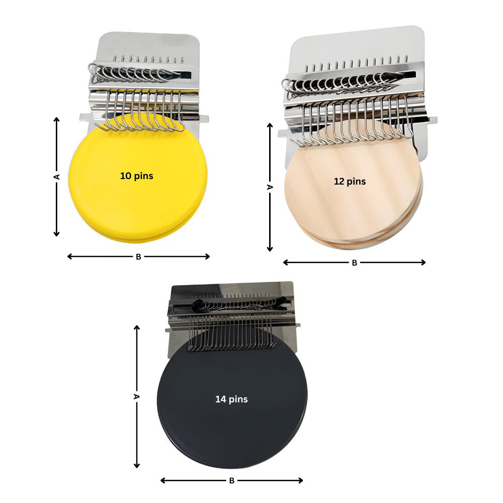 Mini métier à raccommoder tissu DIY