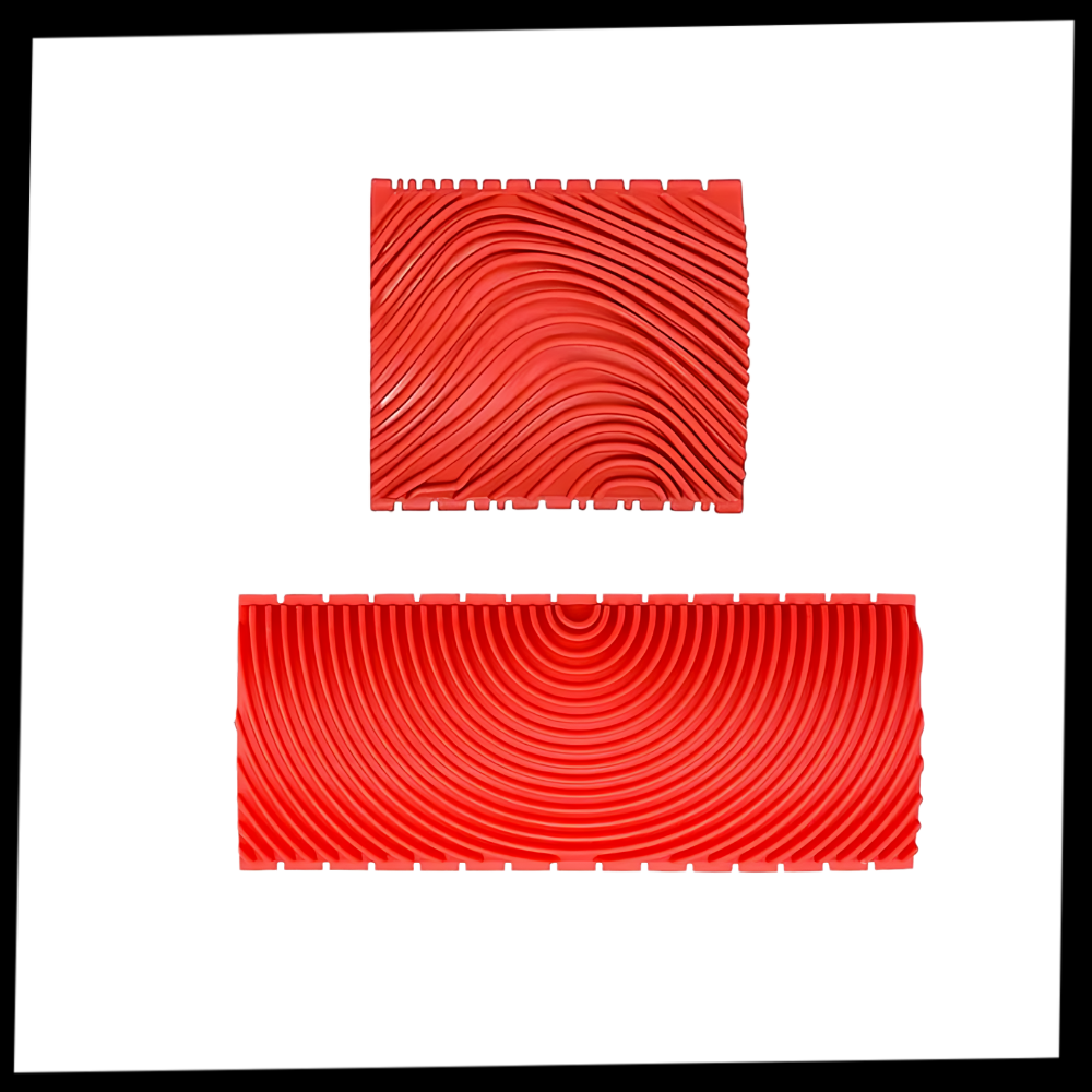 Outil de peinture imitation grain de bois