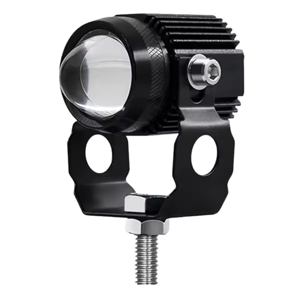 Phare avant double éclairage pour motos