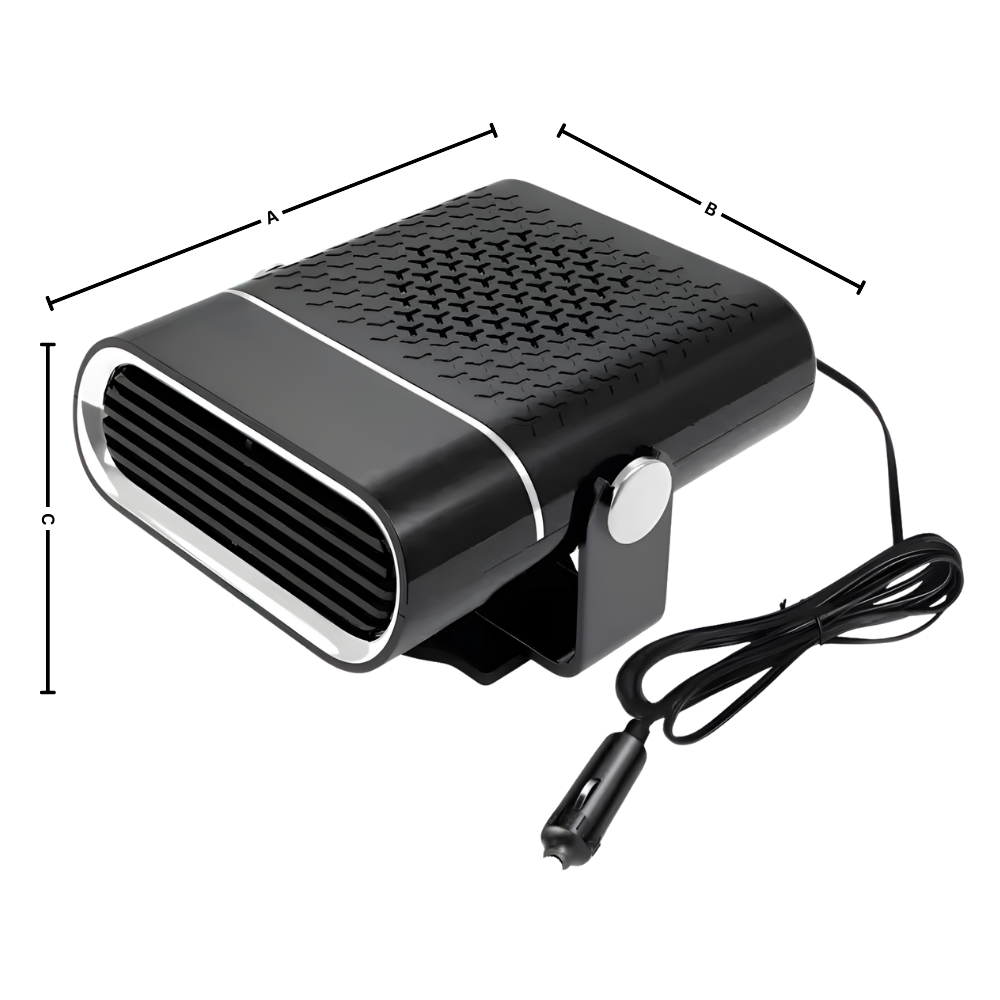 Dégivreur portable pour voiture 2 en 1