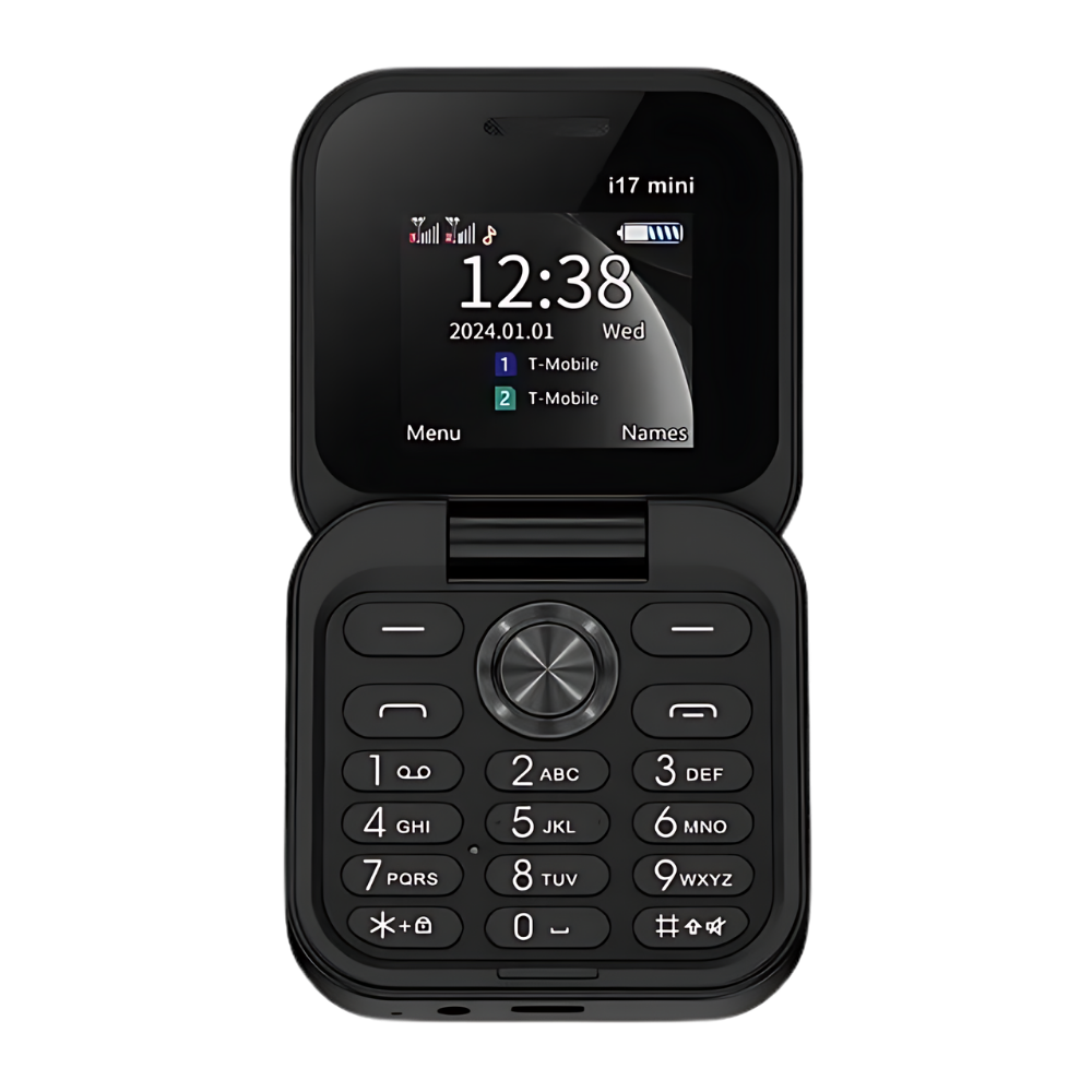 Téléphone portable pliable Dual Sim