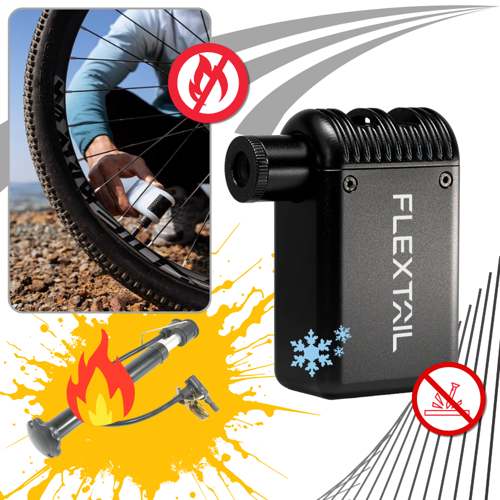 Pompe à vélo à double valve