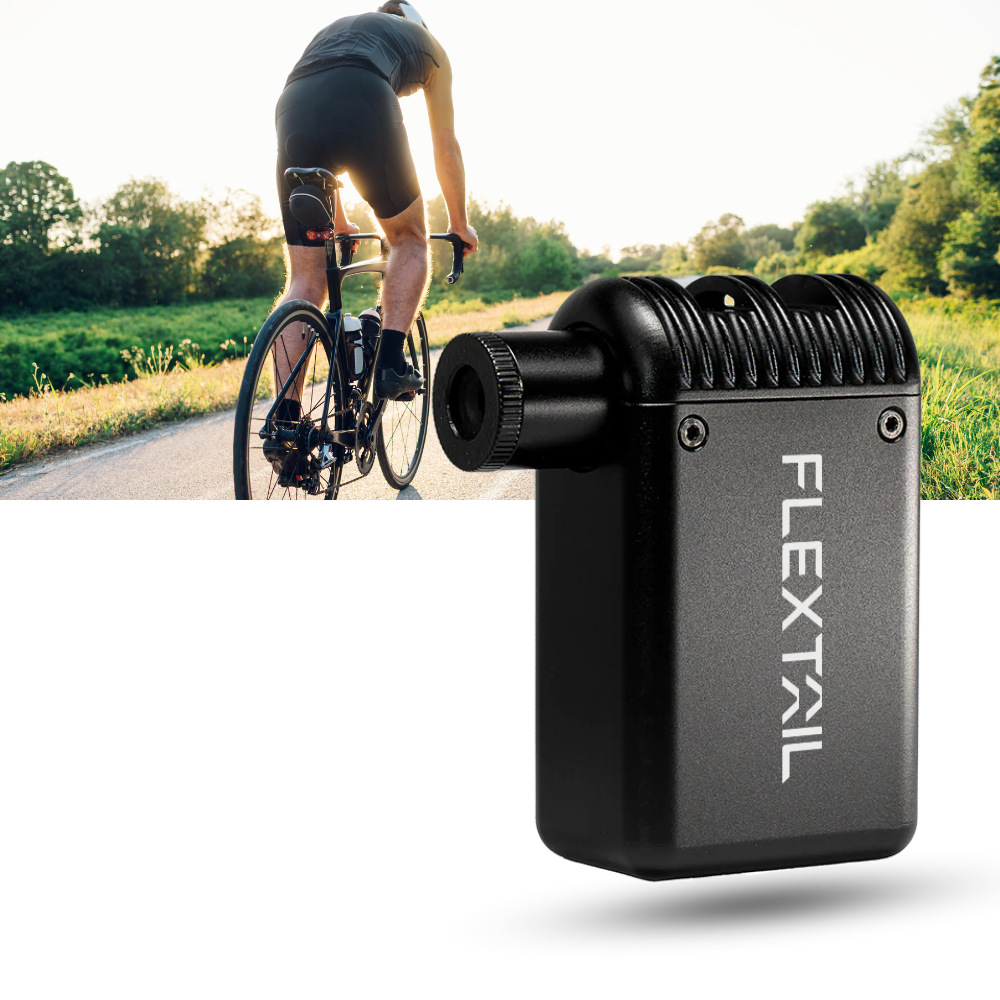 Pompe à vélo à double valve