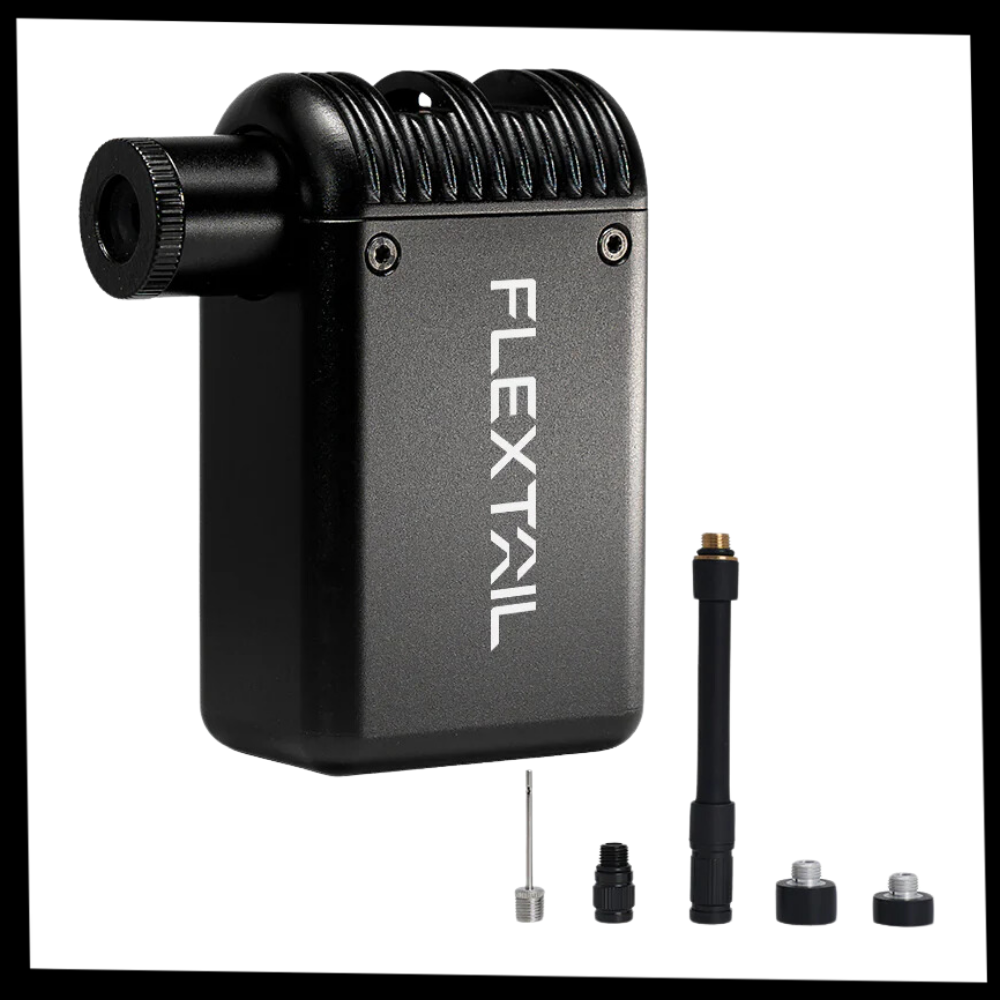 Pompe à vélo à double valve