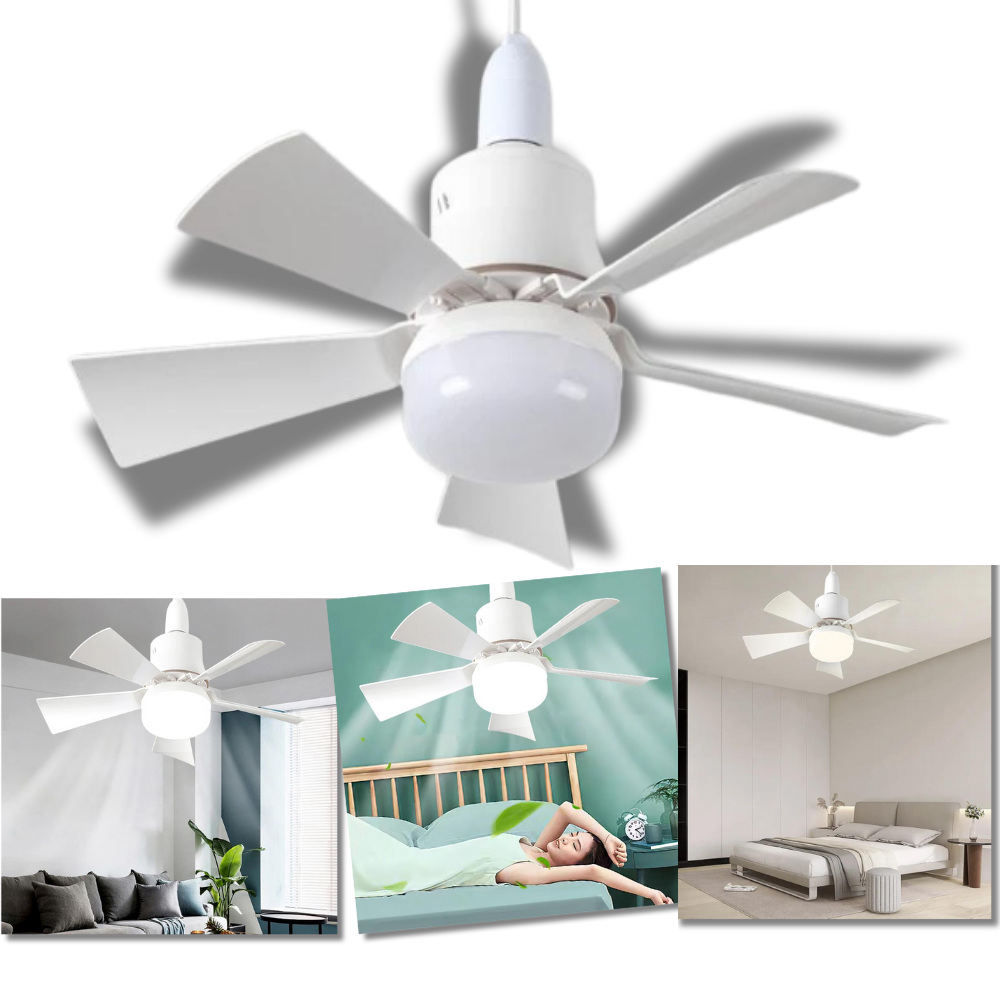 Ventilateur de plafond avec lampe