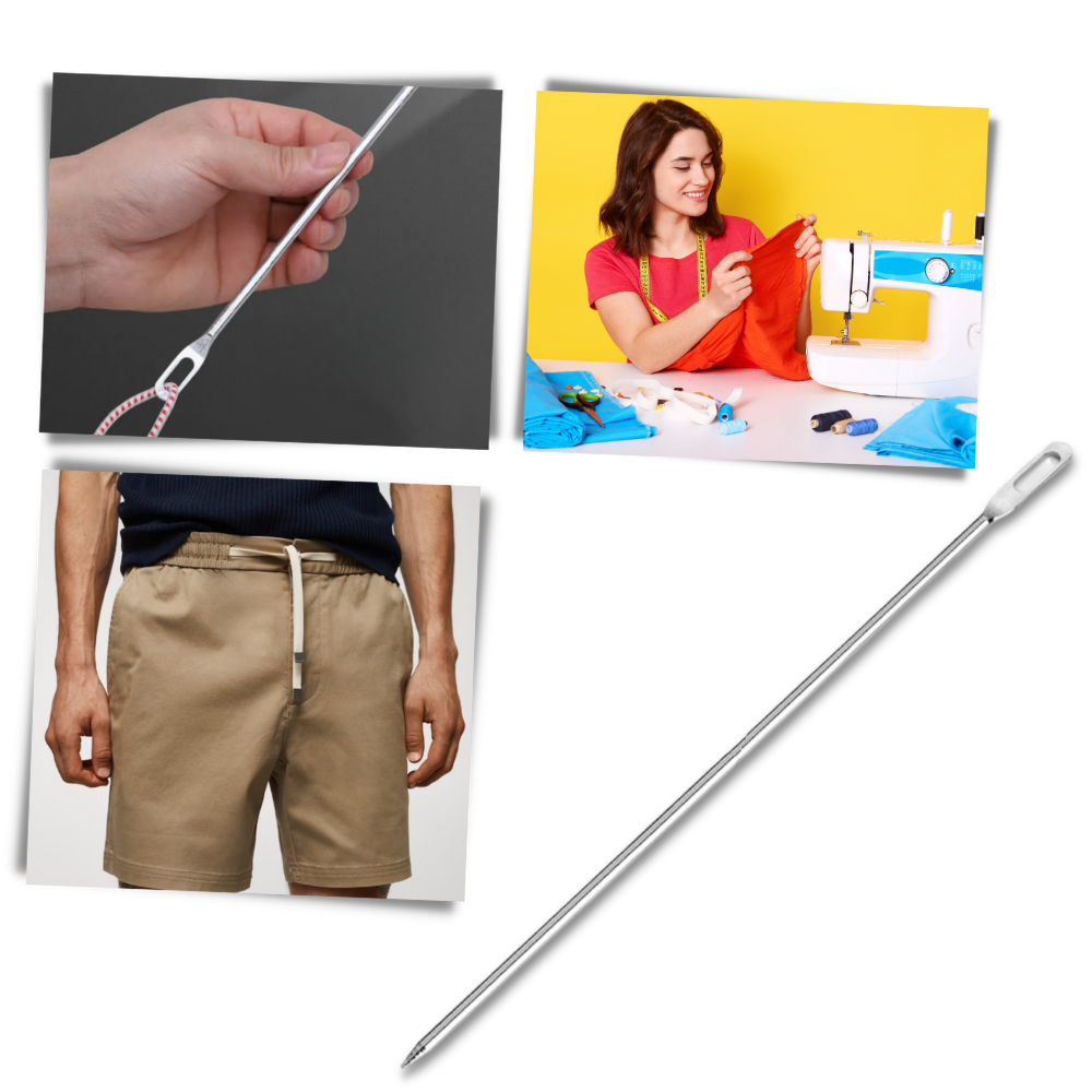 Enfileur facile de cordon de serrage de la ceinture