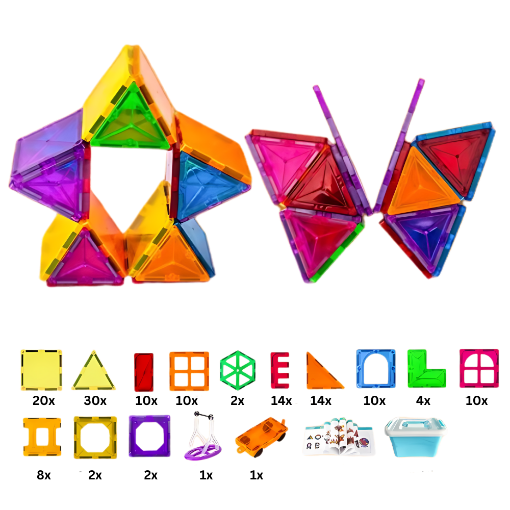 Blocs de construction magnétiques éducatifs