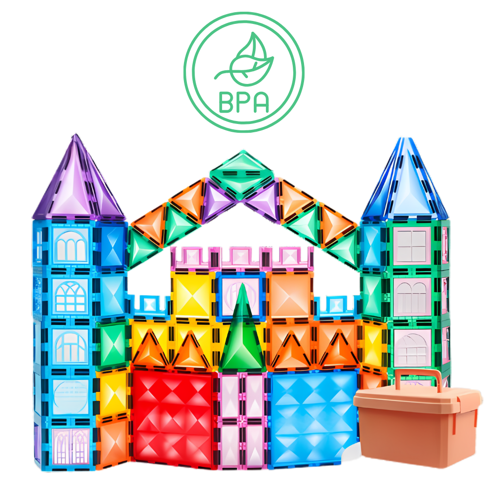 Blocs de construction magnétiques éducatifs