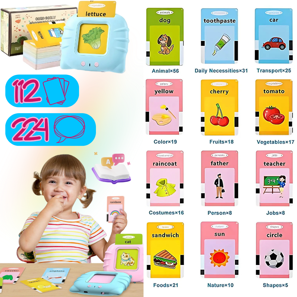 Cartes parlantes éducatives pour enfants