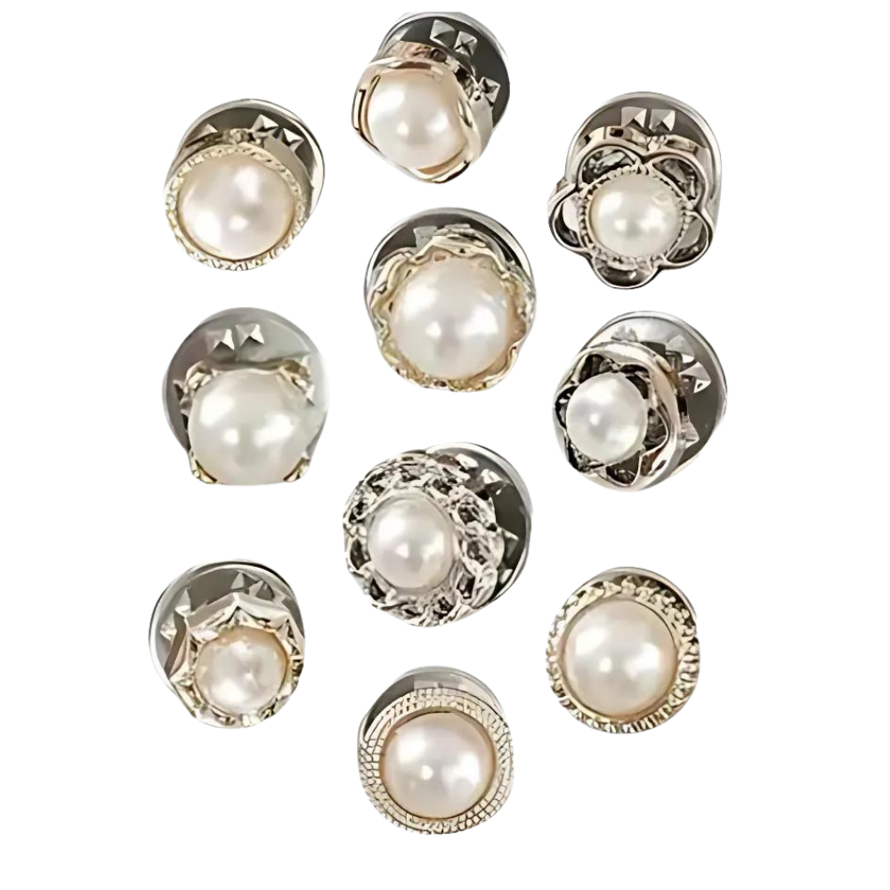 Broches à boutons élégantes sans couture