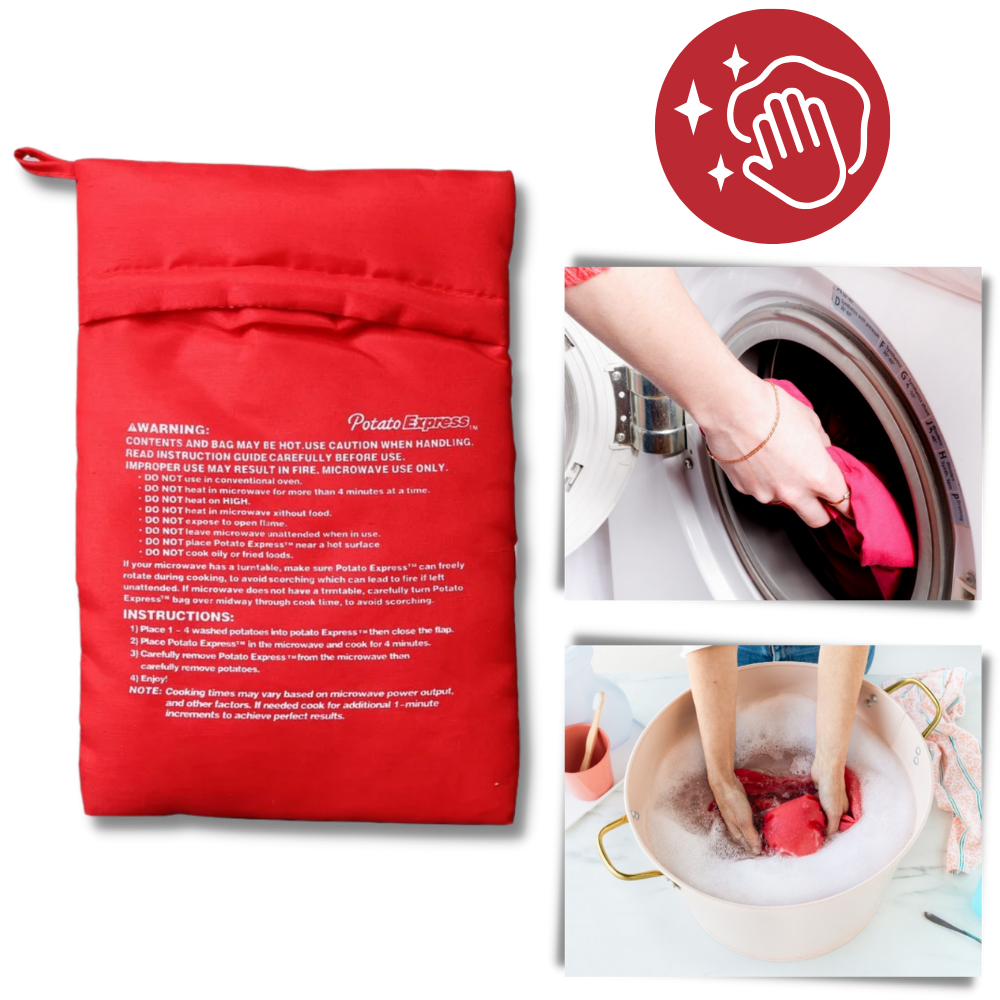 Sac de cuisson à pommes de terre pour micro-ondes
