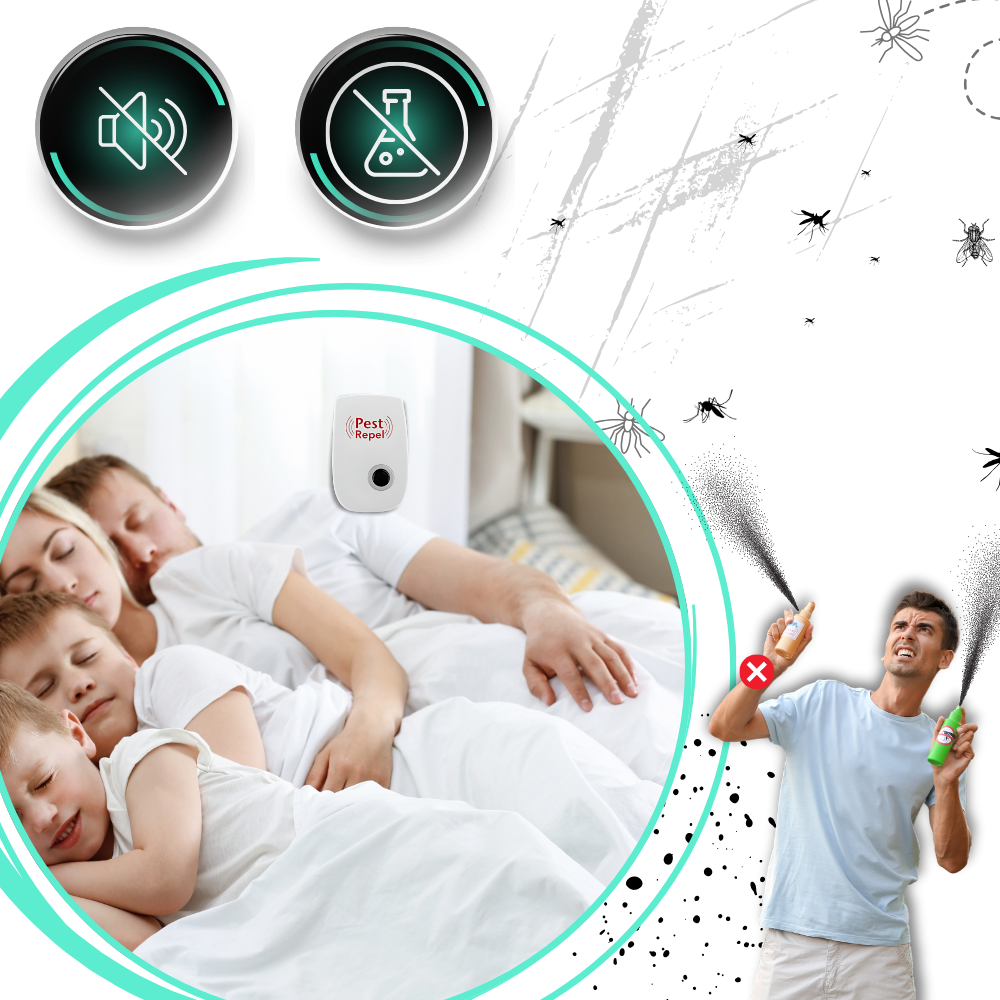 Répulsif à ultrasons à haut rendement énergétique