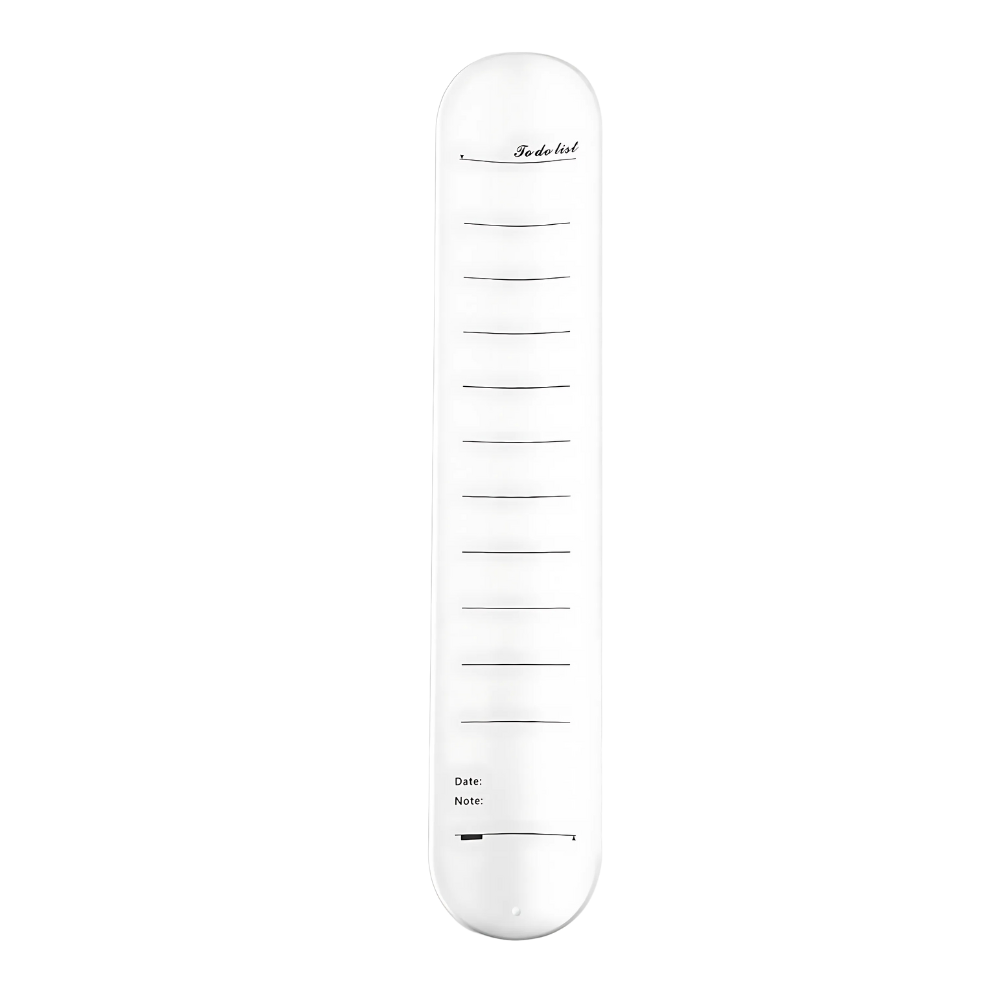 Bracelets de rappel effaçables en silicone