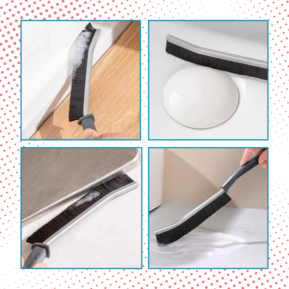 Brosse à coulis souple et ergonomique