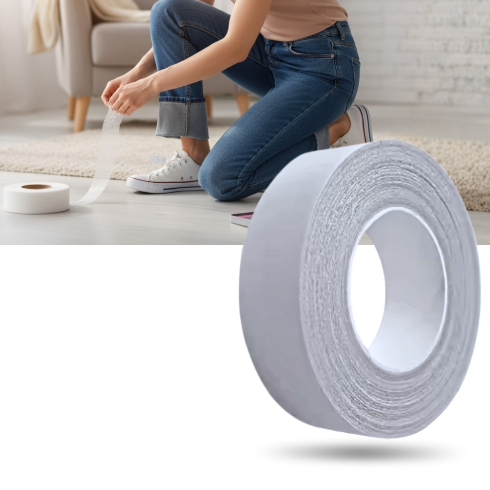 Ruban double face hautement adhésif pour tissus