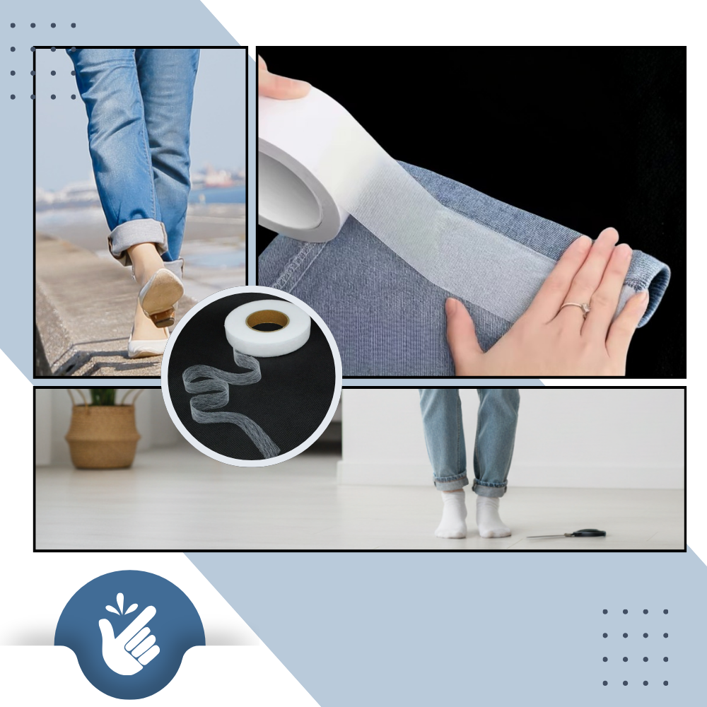 Ruban double face hautement adhésif pour tissus