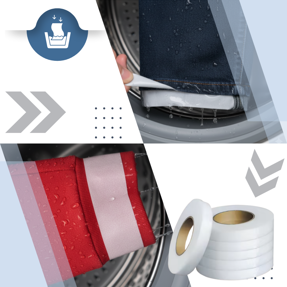 Ruban double face hautement adhésif pour tissus