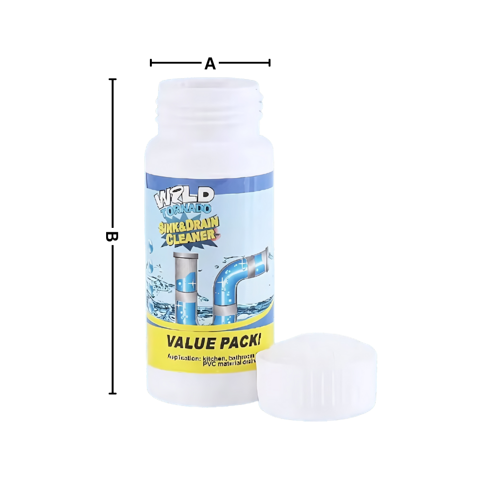 Nettoyeur de drains à action rapide