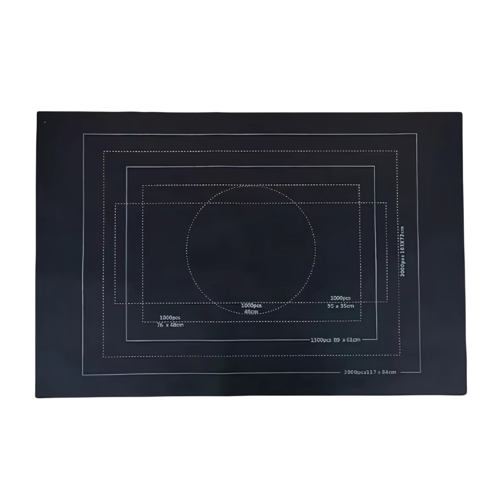 Tapis de puzzle en feutre à enrouler