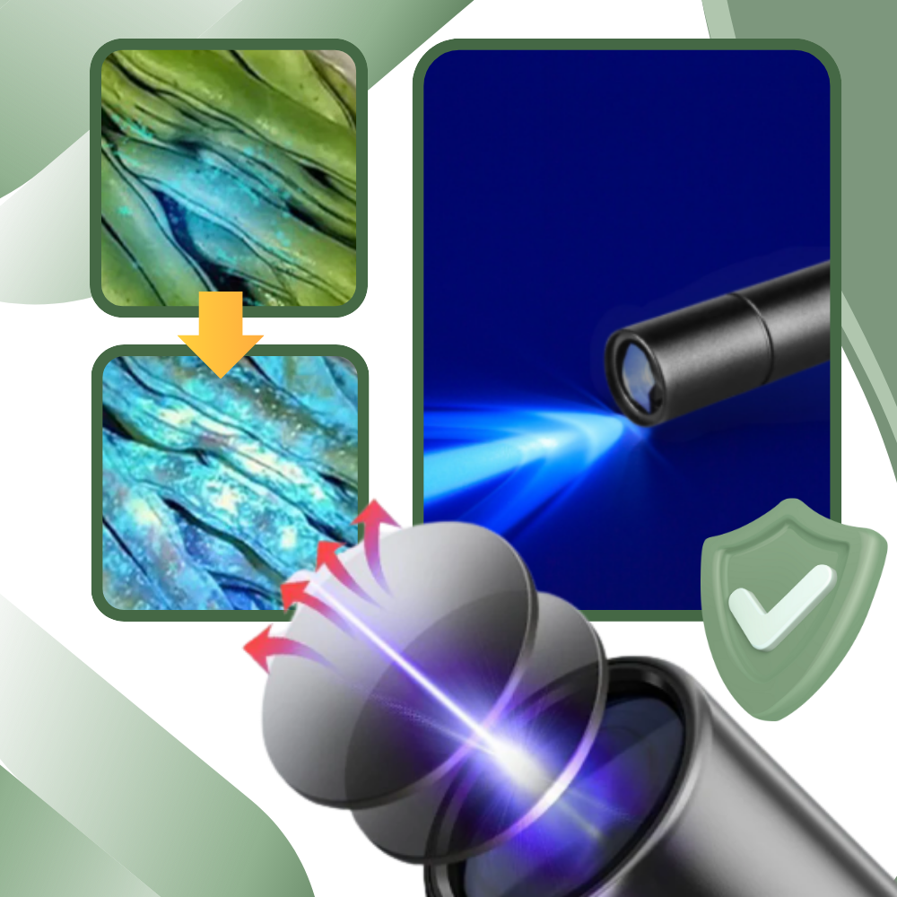 Lampe UV multi-usage pour inspection alimentaire