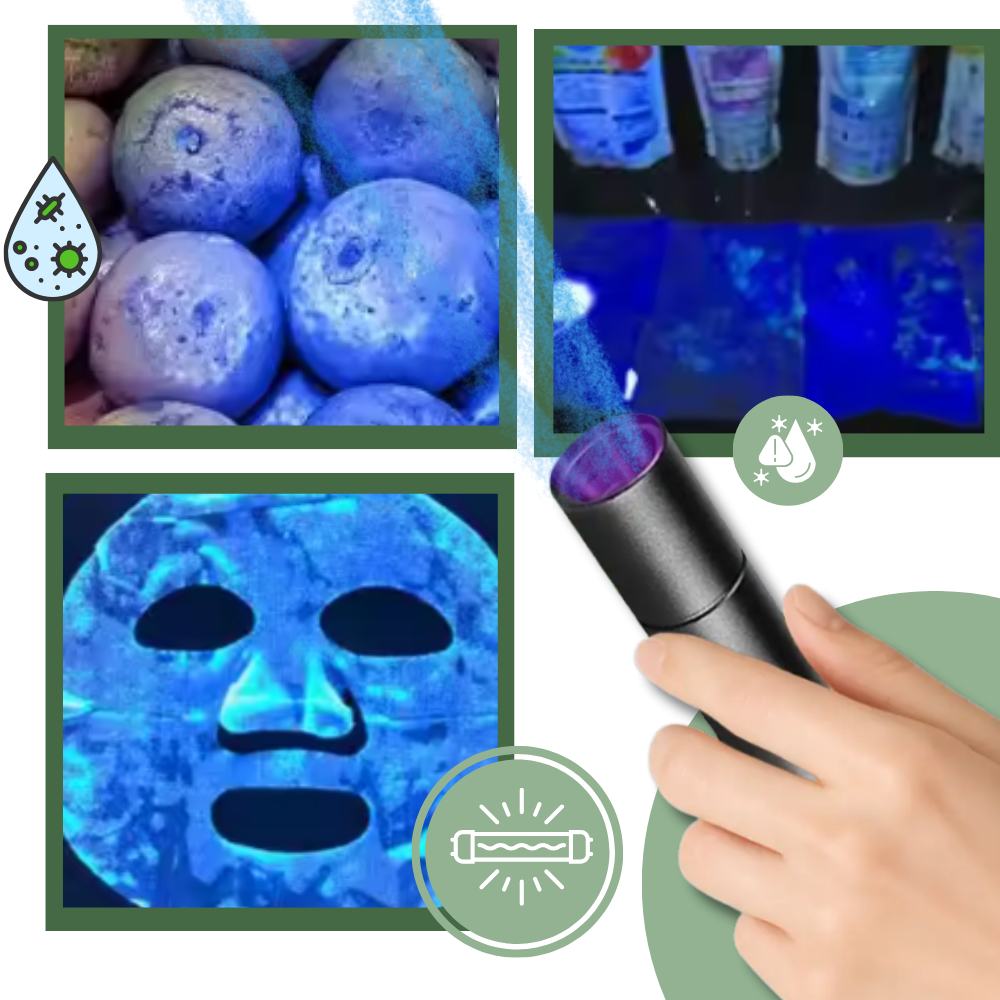 Lampe UV multi-usage pour inspection alimentaire