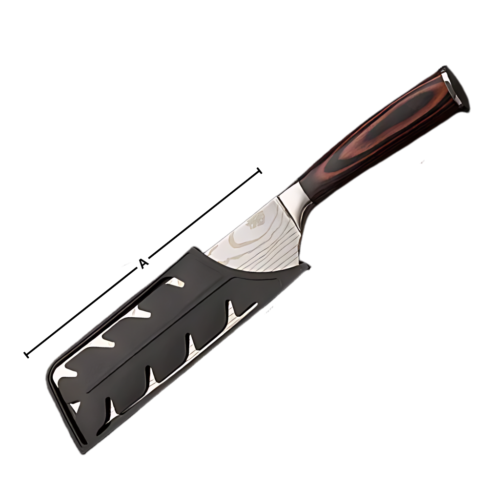 Couteau japonais en bois de Pakka