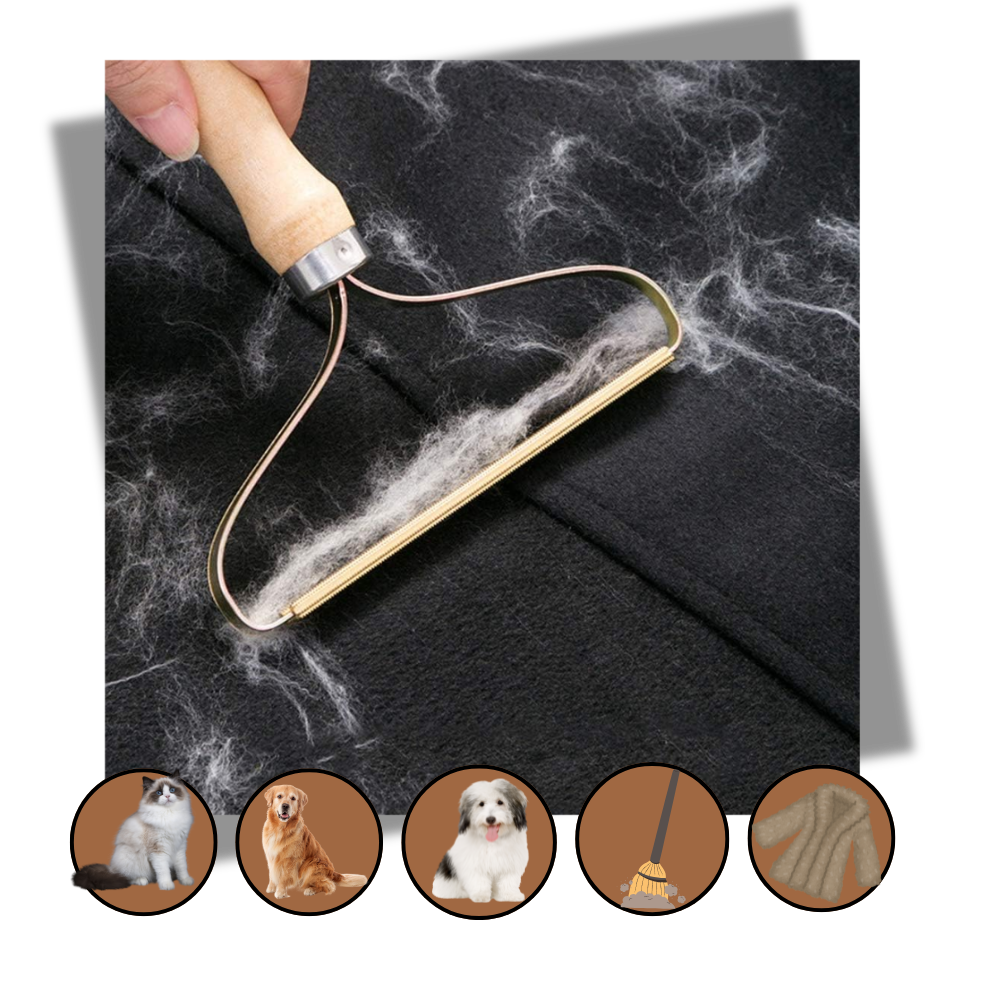 Brosse anti-poils d'animaux