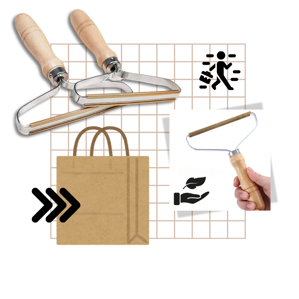 Brosse anti-poils d'animaux