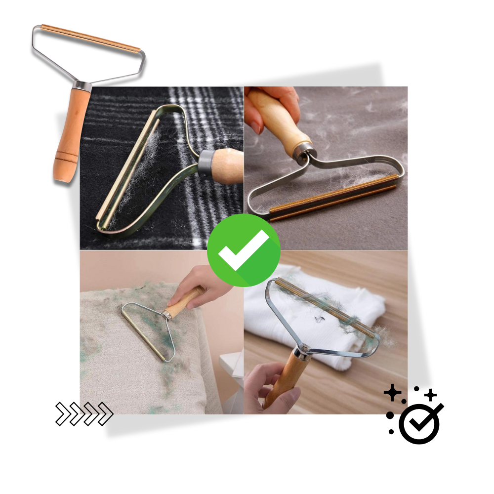 Brosse anti-poils d'animaux