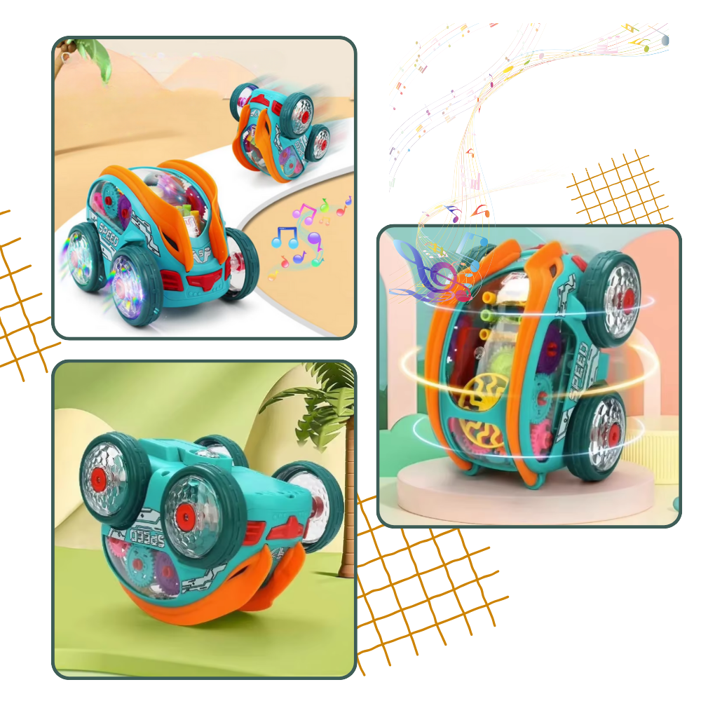 Voiture jouet Speedlite à moteur à engrenages