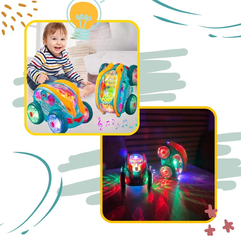 Voiture jouet Speedlite à moteur à engrenages