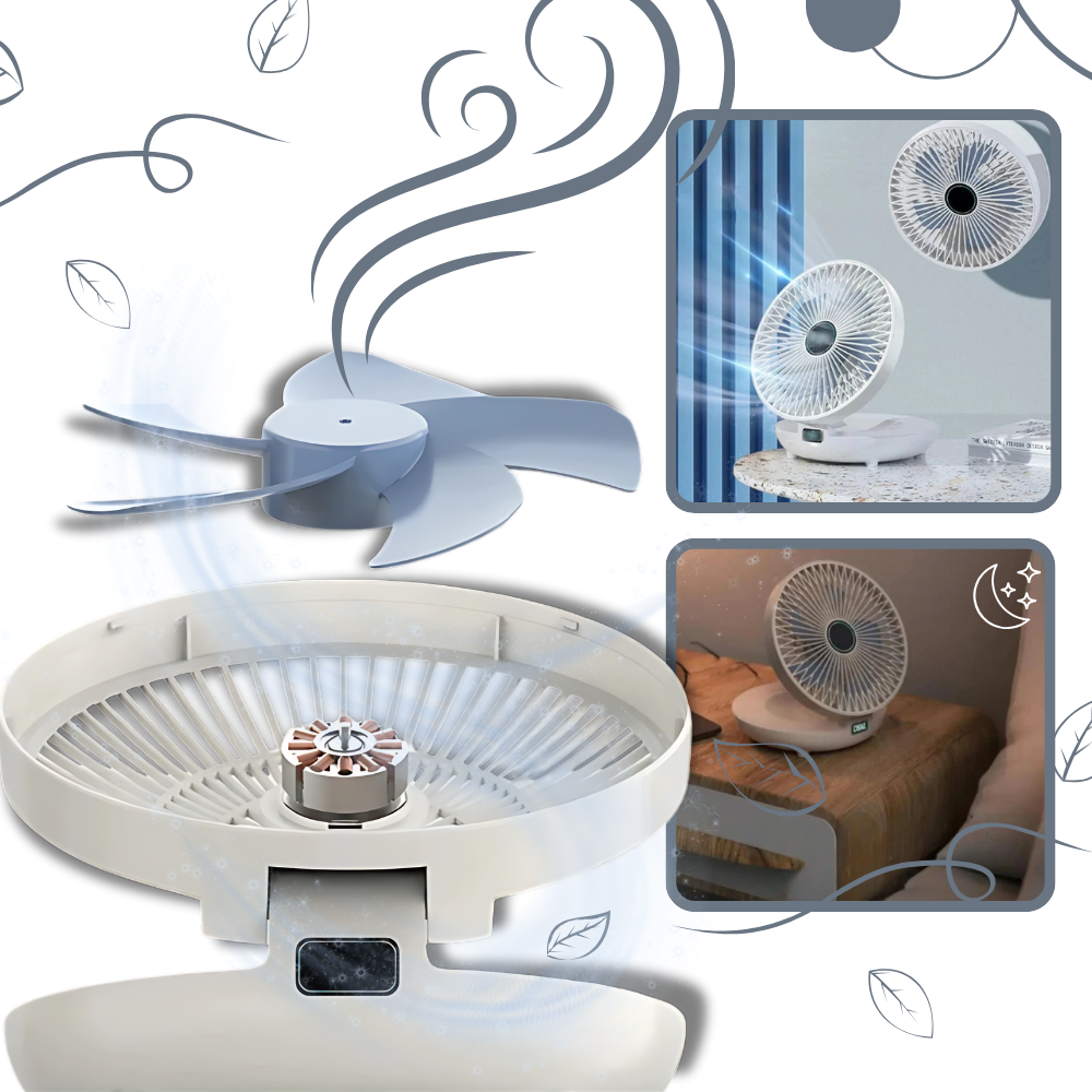 Ventilateur portable à diffusion douce
