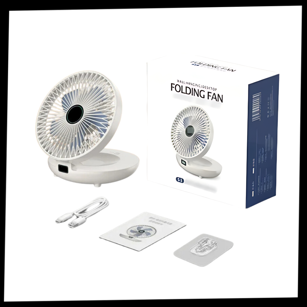 Ventilateur portable à diffusion douce