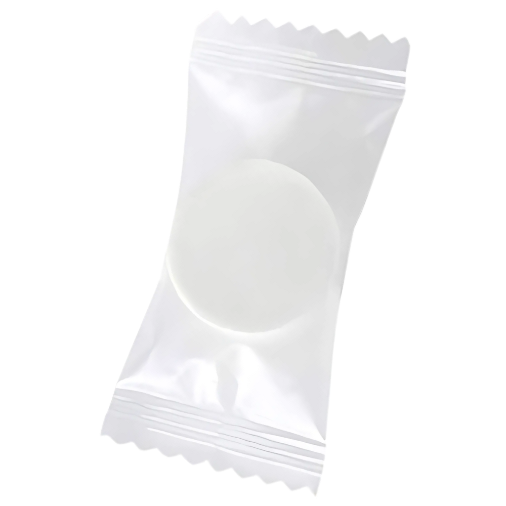 Serviettes compressées en coton doux