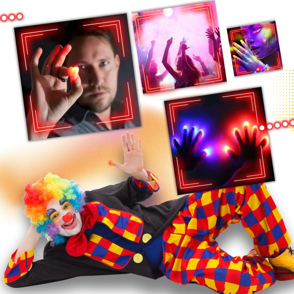 Doigt lumineux pour tour de magie