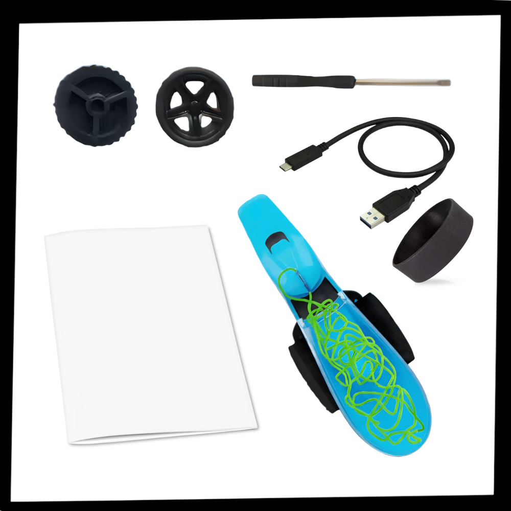 Jouet lance-toile d'araignée lumineux