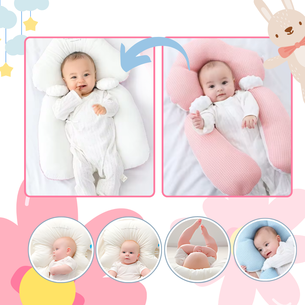 Coussin d'allaitement avec protection de la tête