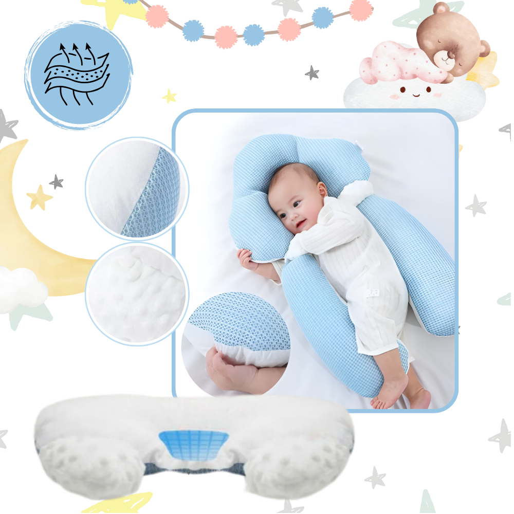 Coussin d'allaitement avec protection de la tête