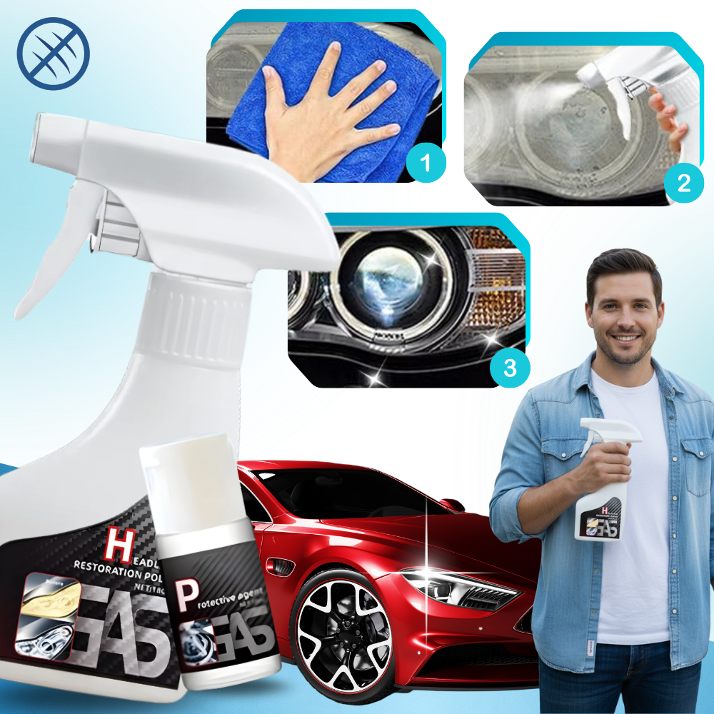 Kit de nettoyage et de restauration des phares