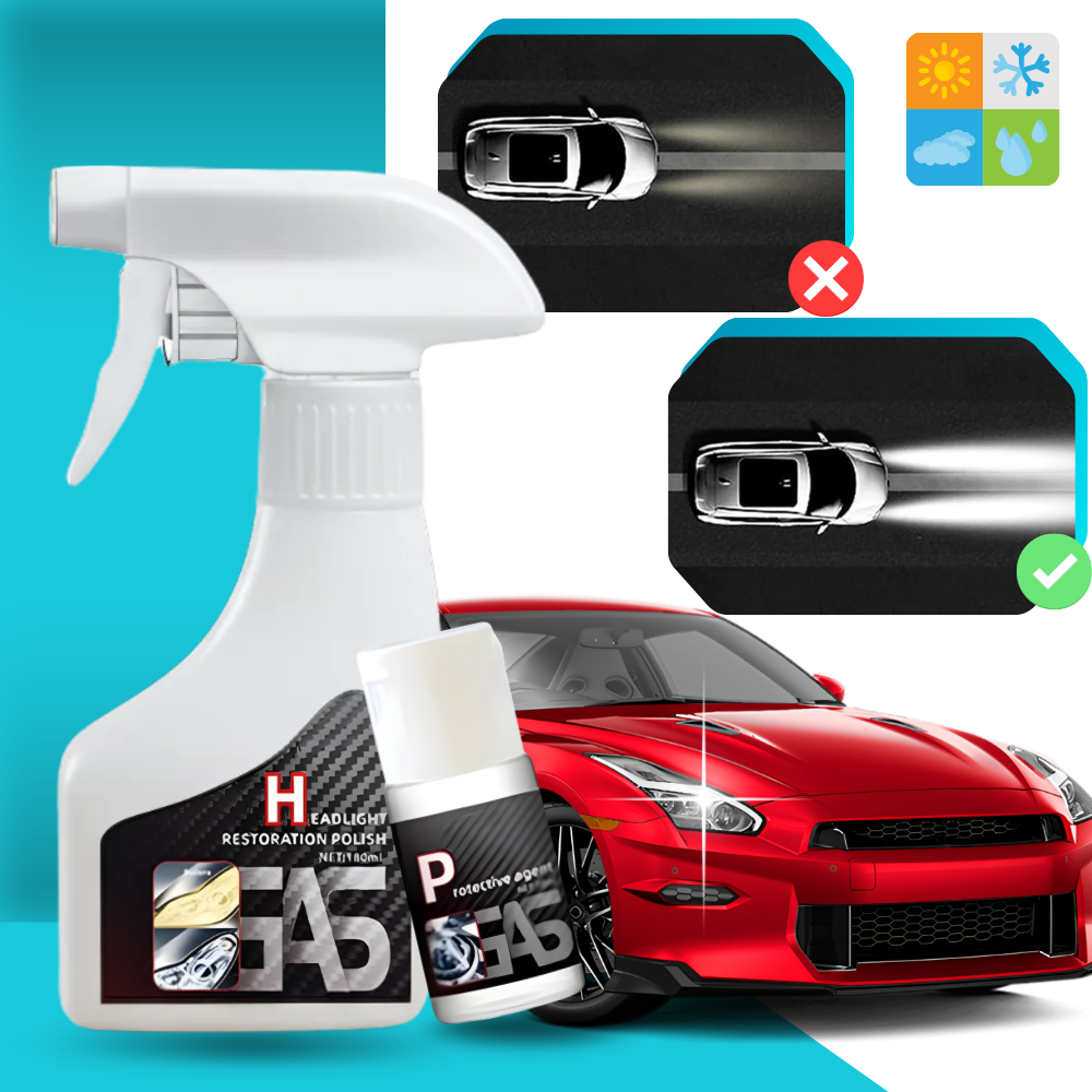 Kit de nettoyage et de restauration des phares