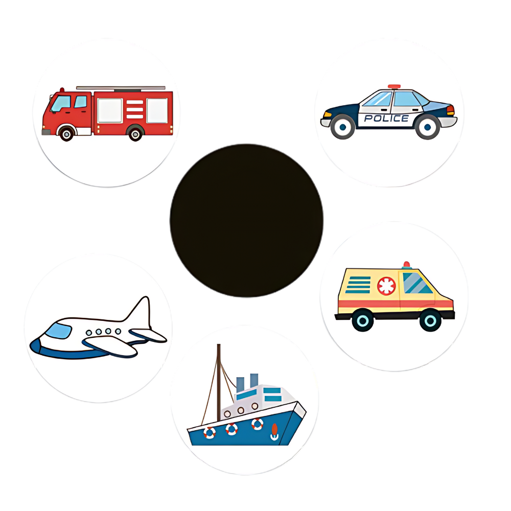 Autocollants thermosensibles pour l'apprentissage de la propreté