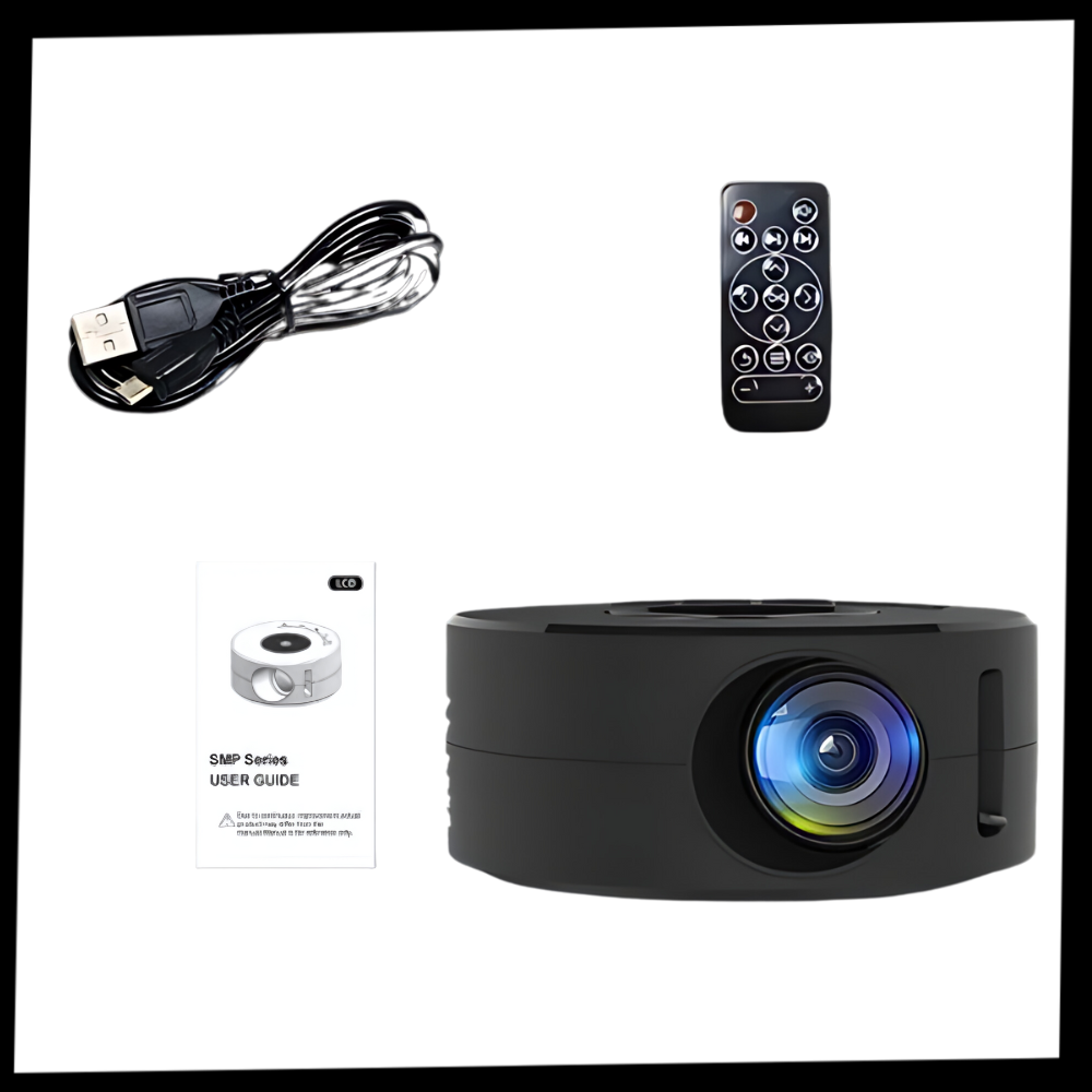 Mini-projecteur vidéo haute résolution