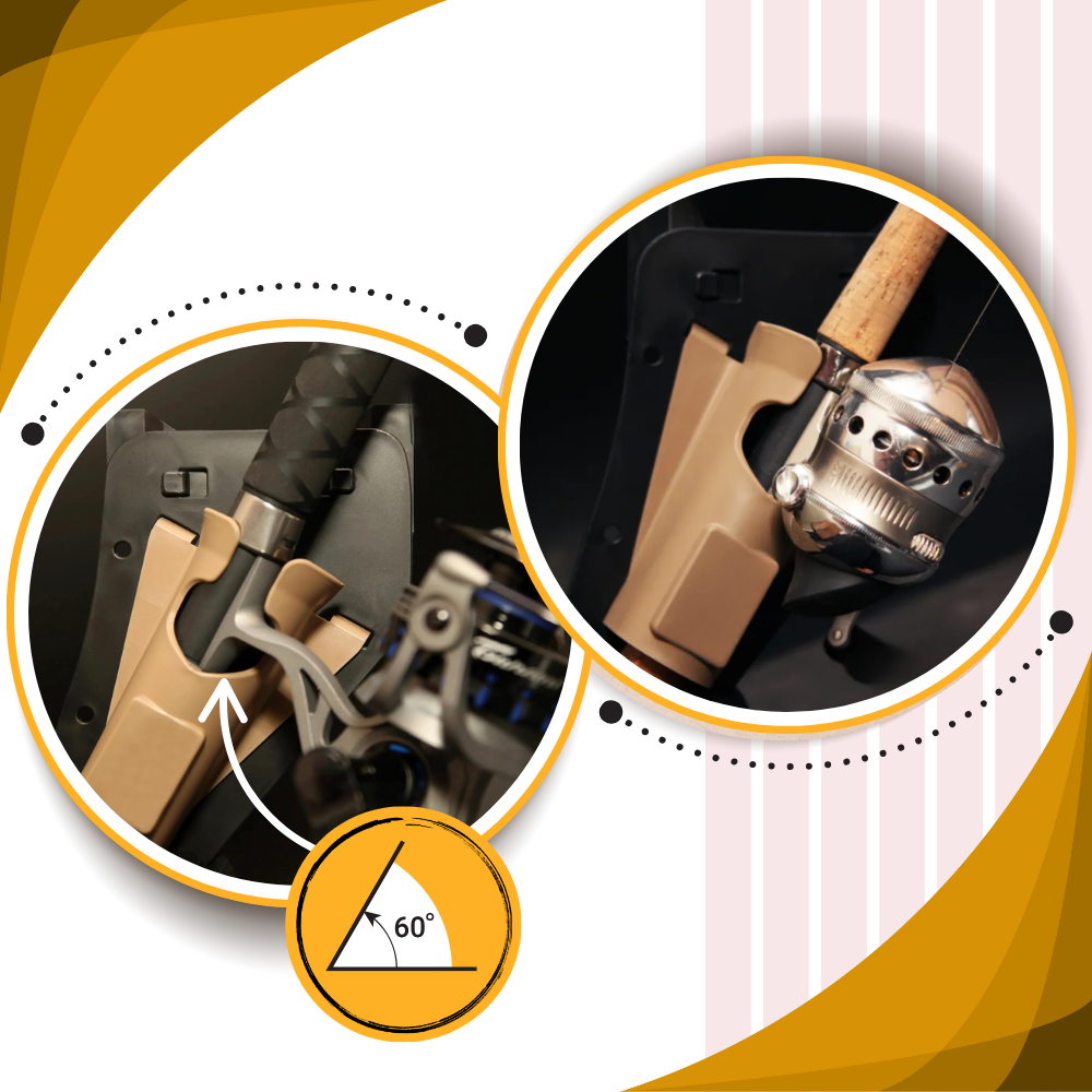 Étui à Crochet de Ceinture pour Canne à Pêche