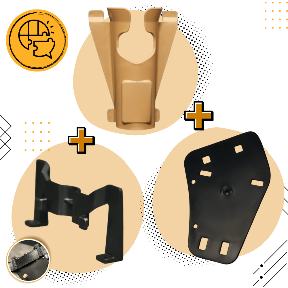 Étui à Crochet de Ceinture pour Canne à Pêche