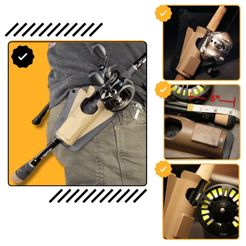 Étui à Crochet de Ceinture pour Canne à Pêche